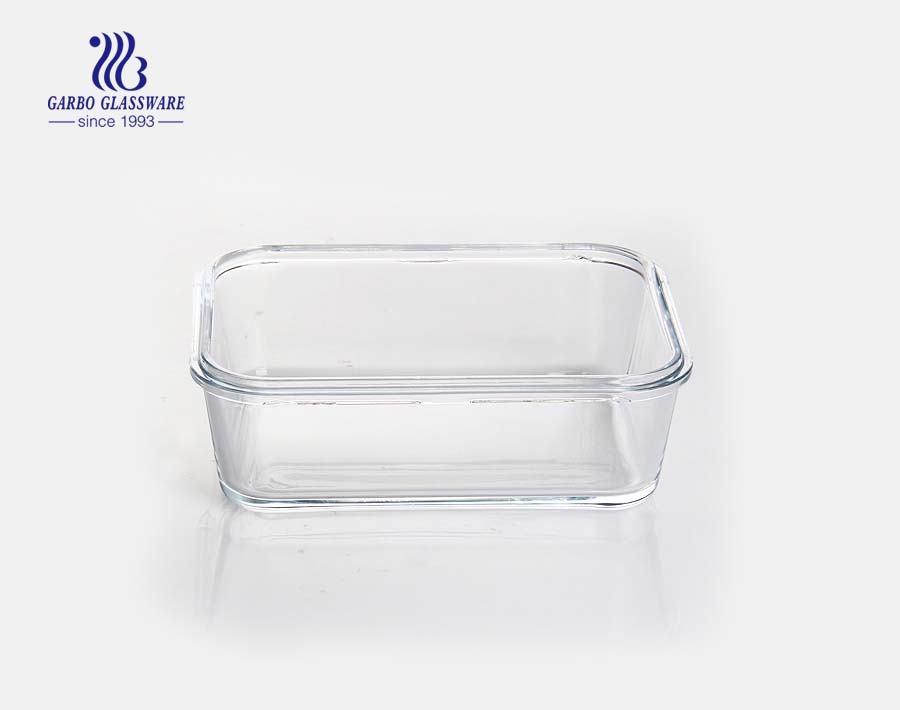 250ml Round food glass container with sealed lid