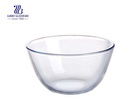 Simple style 7inch salad bowls glass 