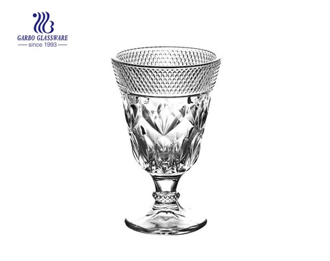 Highball stone glassware of glass goblets for wine