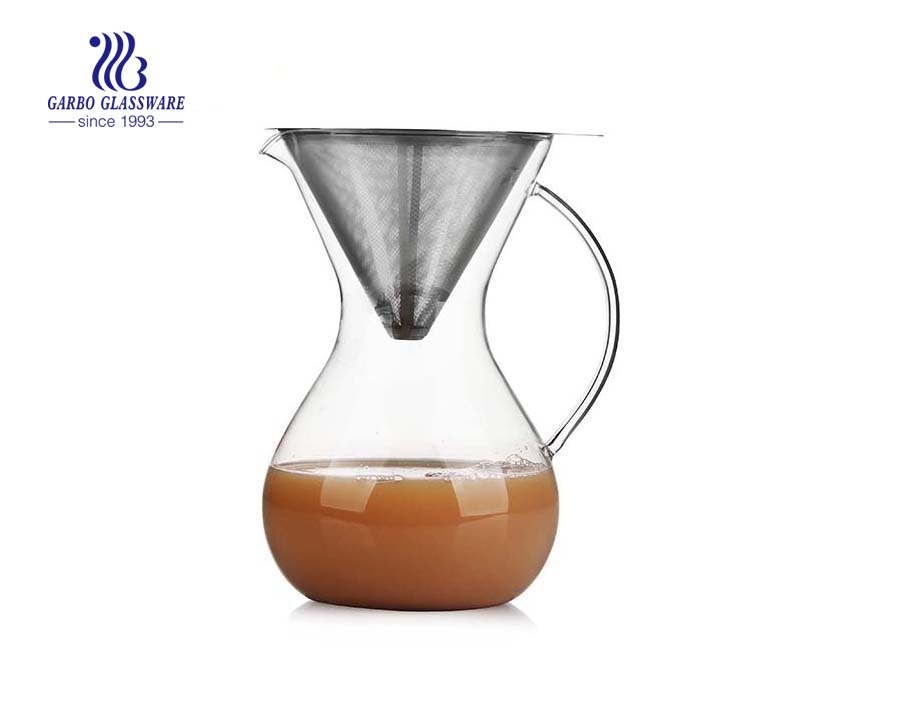 Ấm pha trà thủy tinh chịu nhiệt 30oz Borosilicat