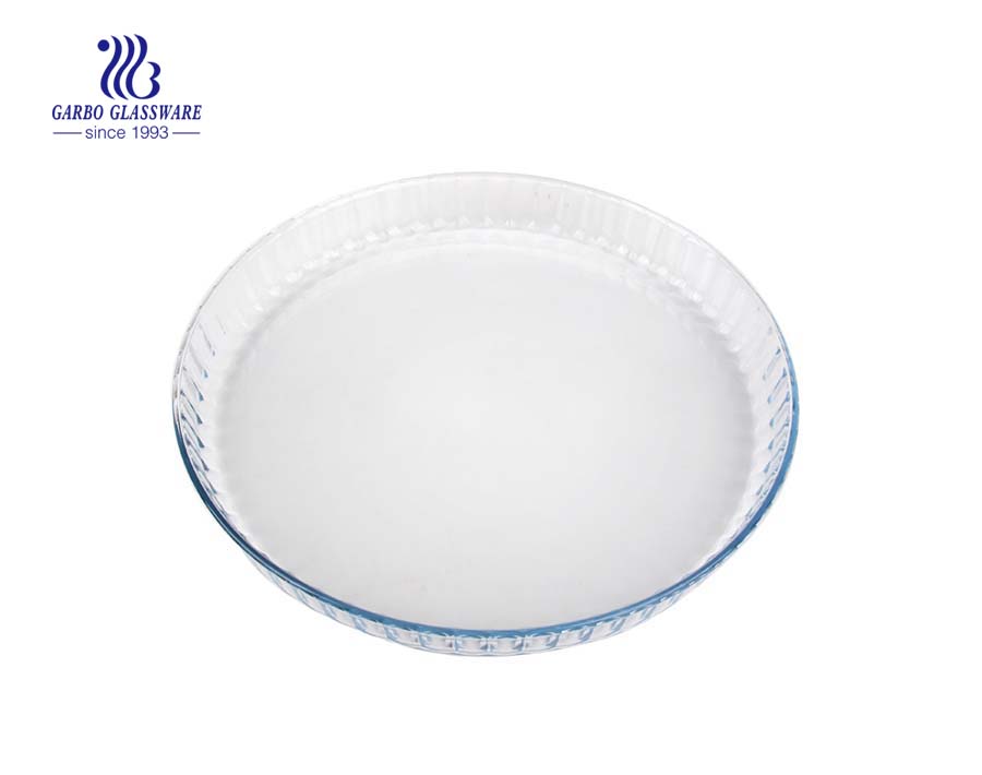 High quality 2.3L round pizza baking plate