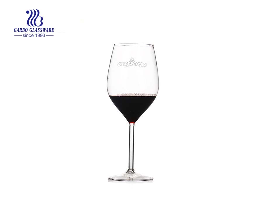 Copo de vinho tinto de vidro de borosilicato de 19 onças