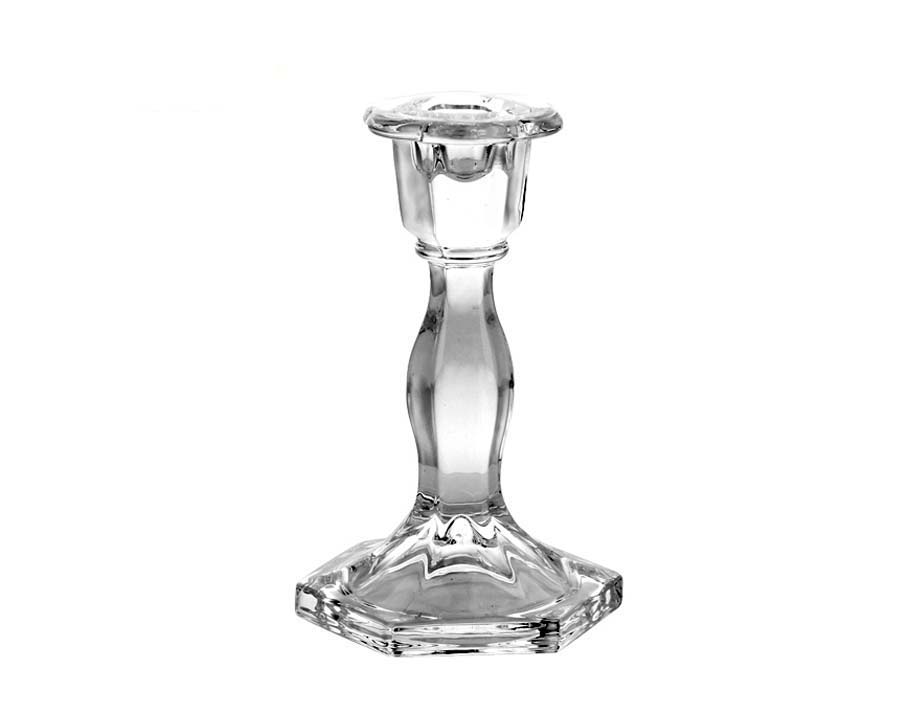 glass candle stand