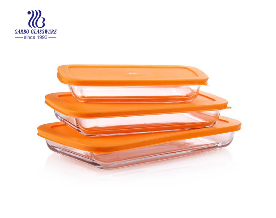 Đĩa nướng thủy tinh pyrex chia 1.8L