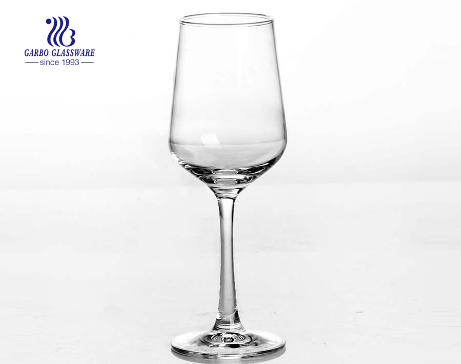 Big capacity juice glass stemware 