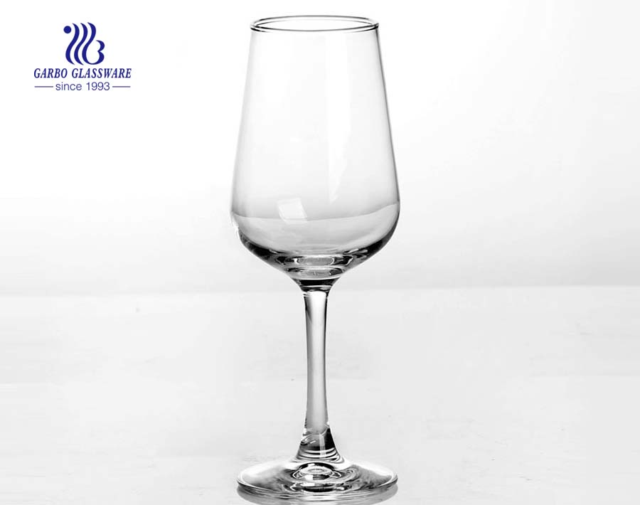 Big capacity juice glass stemware 