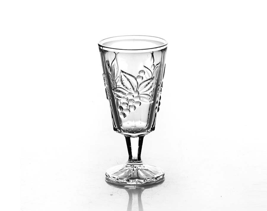 160ml Martin diamond glass goblets for juice wine drinking