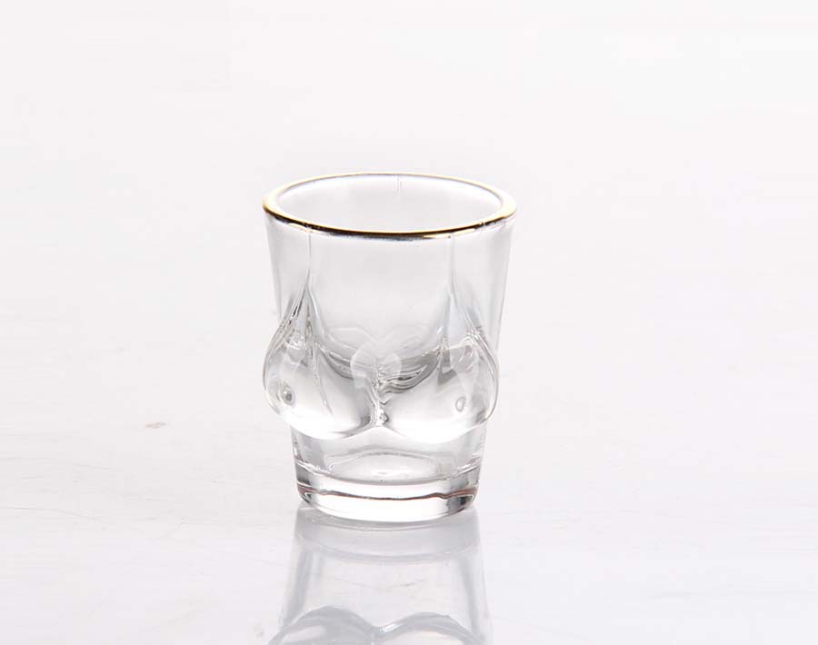 2oz shot glass bikini shape hot for volka shot drink