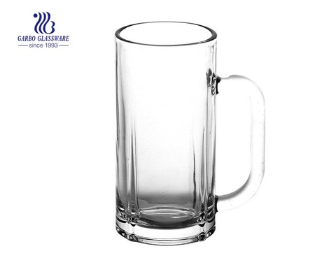 China glassware factory 300ml plain glass beer mug