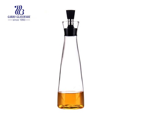 Per uso quotidiano bottiglia di olio in vetro pyrex da 500 ml