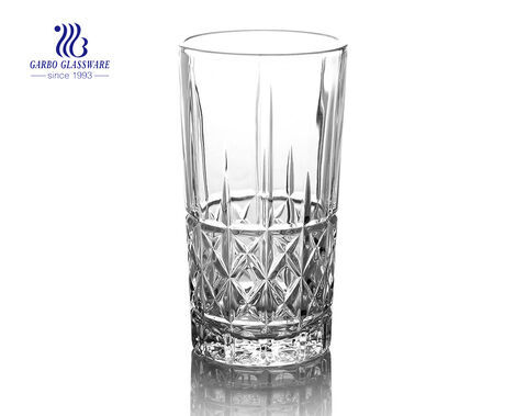 260ml hot selling juice long glass tumblers with factory price