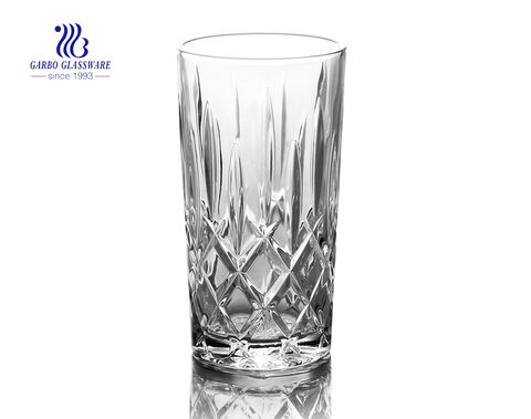 260ml hot selling juice long glass tumblers with factory price