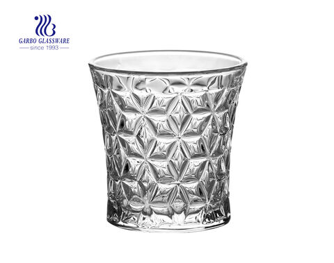 New designs glass juice tumbler with factory price