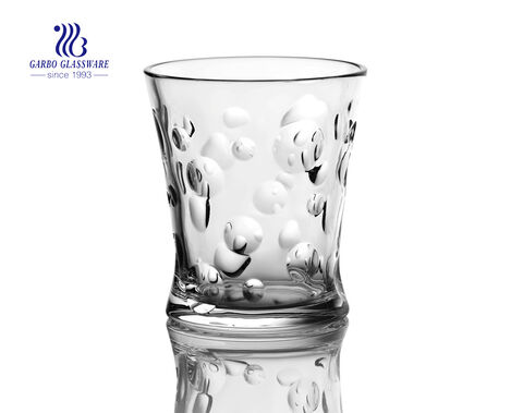 New designs glass juice tumbler with factory price