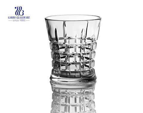 New designs glass juice tumbler with factory price