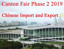 Chinesische Import- und Exportglasmesse, Kantonsmesse Phase 2 2019 Guangzhou