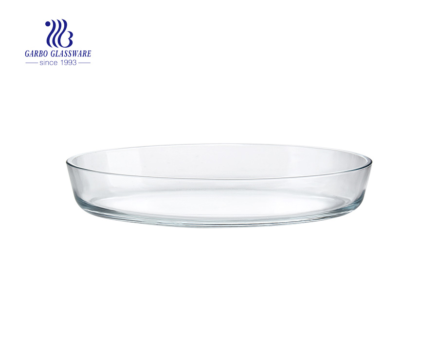 High-end 2L round baking pot with ear for homeware