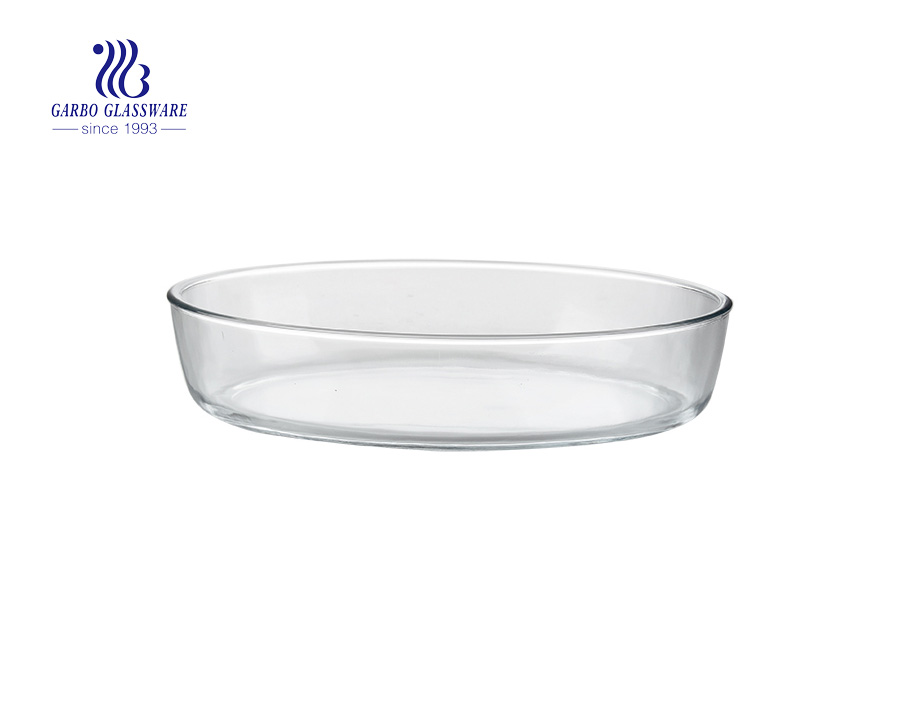 High-end 2L round baking pot with ear for homeware