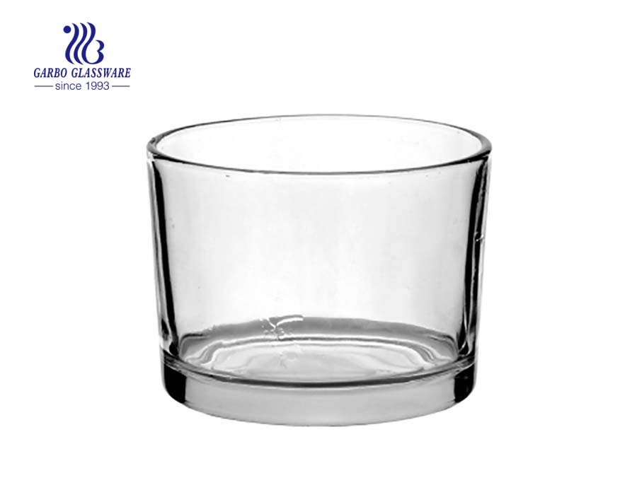6 أوقية كوب زجاجي شفاف لشرب الويسكي