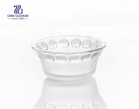 STOCK Pomme Motif Forme Ronde Petits Bols De Cuisson En Verre