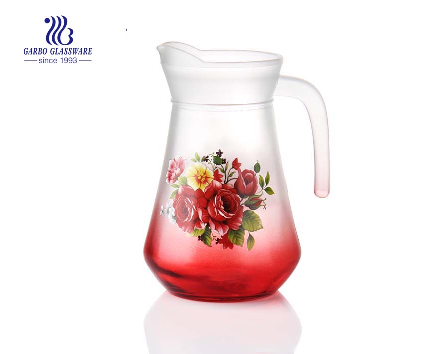 Cheap wholesale 1.3L glass kettle from China glassware factory