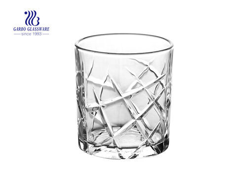 Gobelets en verre 11oz pour boire du vin de whisky avec le prix usine