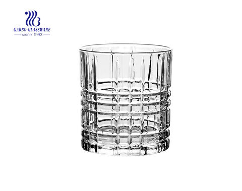11oz glass tumblers for whisky wine drinking with factory price