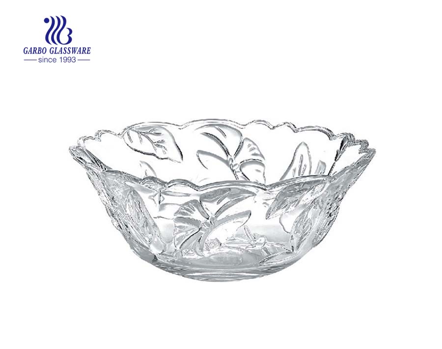 3.94'' Glass Bowl with Sunflower design