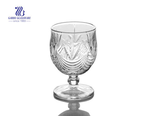 210ml high quality wine glass goblet with factory promotion price