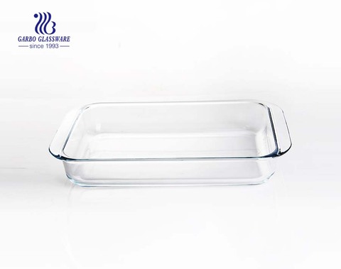 5L big oven safe baking plate with color lid