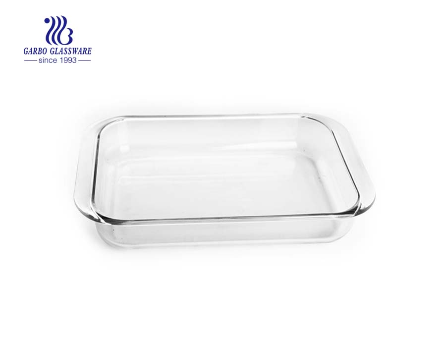 5L big oven safe baking plate with color lid