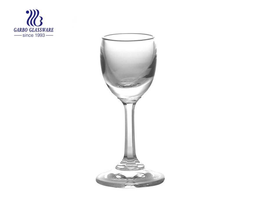 Elegante copa de vidrio de copa de vino de cristal sin plomo de 4.4 ml de 125 oz