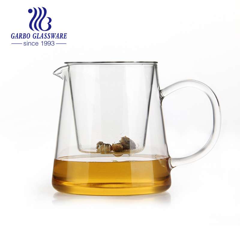 Heat resistant pyrex glass water jug borosilicate glass drinking pitcher