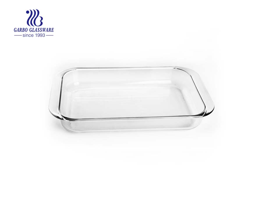 Kitchen Supply 13.15 Zoll ovale Backform aus Glas