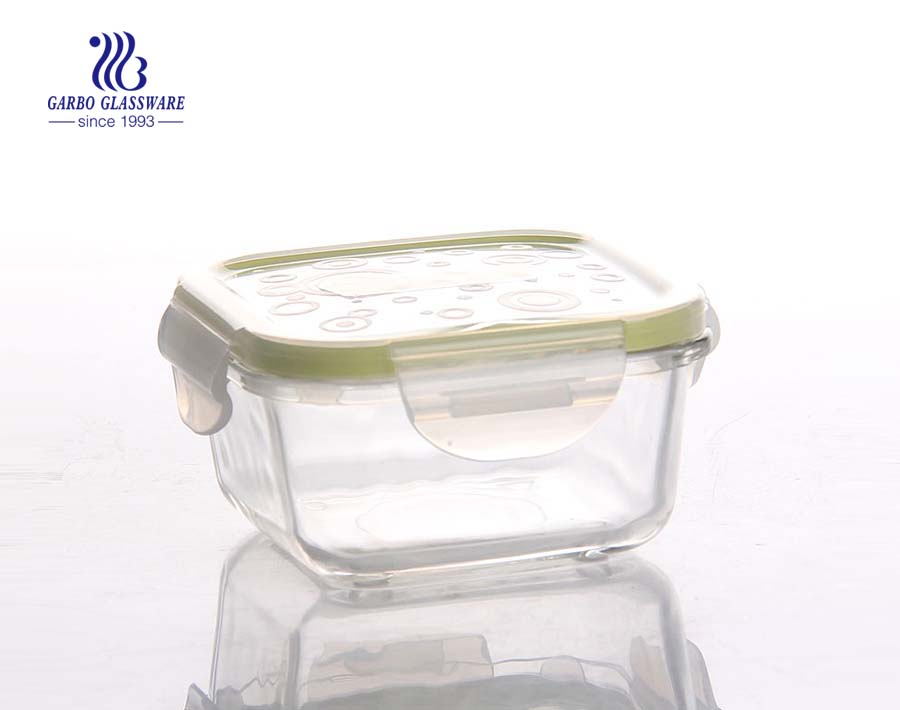 Pyrex glass food storage containers 5.91 inch with airtight lid