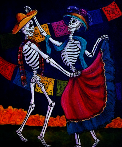 Do you know the skeleton culture? Skeleton culture in Mexico