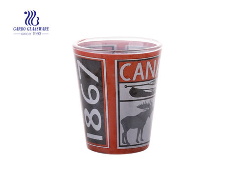 22ml Transparent shot glass for wine drinking