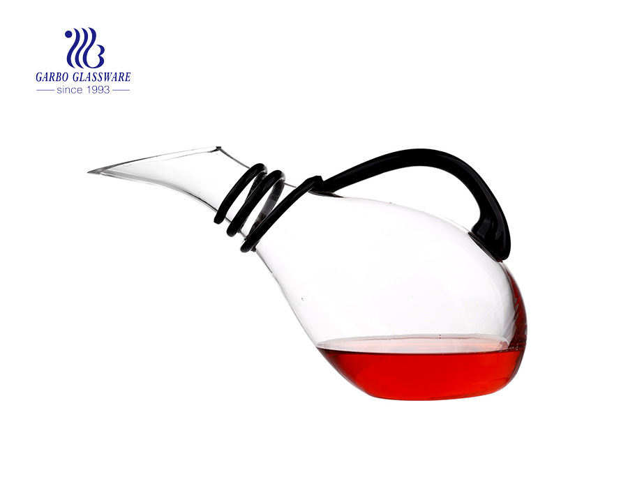 Special Shaped OEM Personalized Logo Wine Glass Decanters 