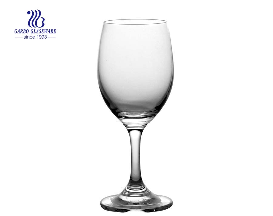 High quality 480ml big goblet crystal glass stemware for tableware