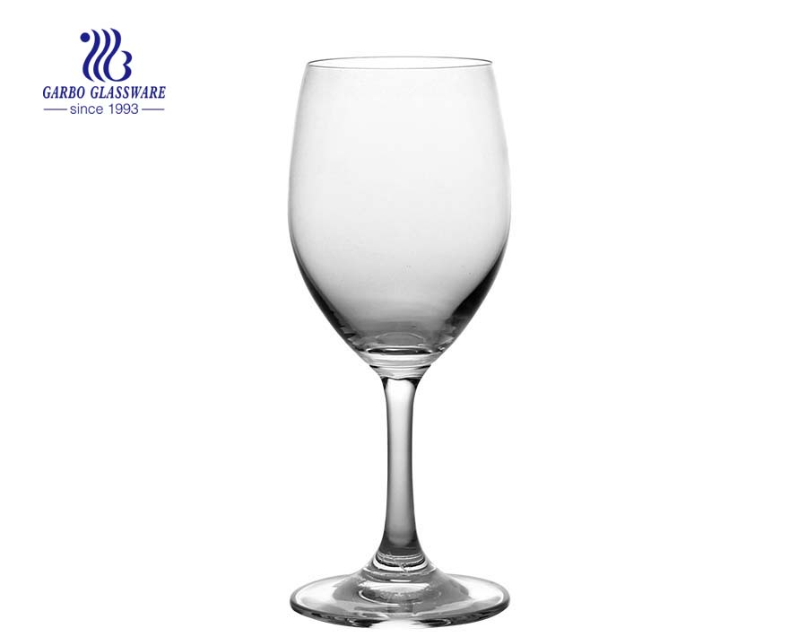 High quality 480ml big goblet crystal glass stemware for tableware