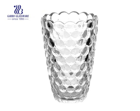 Vaso de vidro decorativo grande peça central de casamento