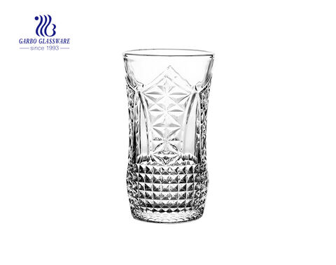 230ml glass highball juice tumbler with high white quality