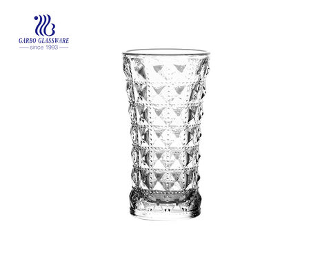 230ml glass highball juice tumbler with high white quality