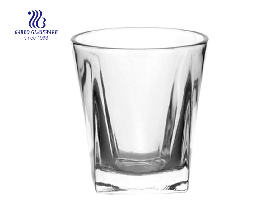 6oz water and juice drinking glass cup 