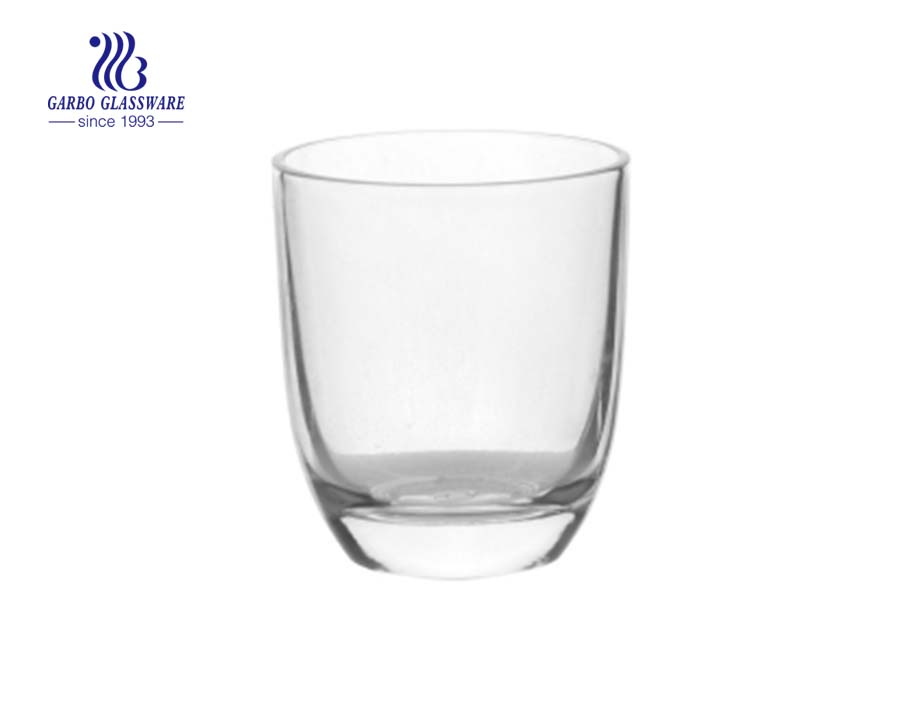 6oz water and juice drinking glass cup 