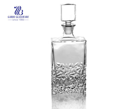 Middle Capacity 650ml  Glass Decanter For Fathers Day