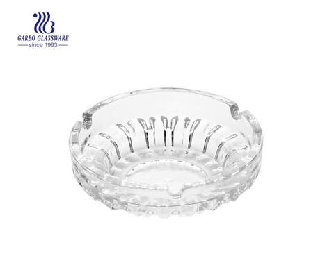 High grade glass smoking ashtray for bar or KTV