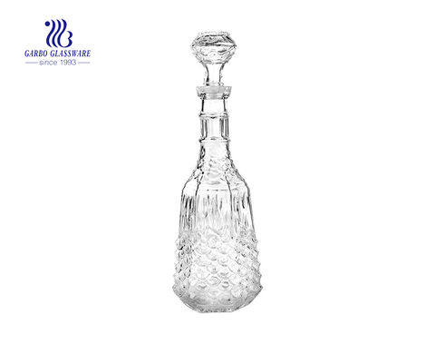 Carafe en verre Garbo au design unique 530 ml