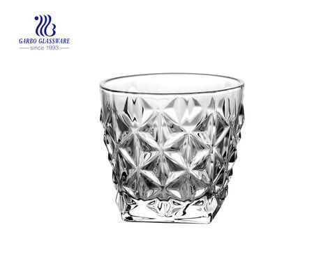 Vasos grabados de piedra de whisky de alta calidad de 11 oz con precio de fábrica