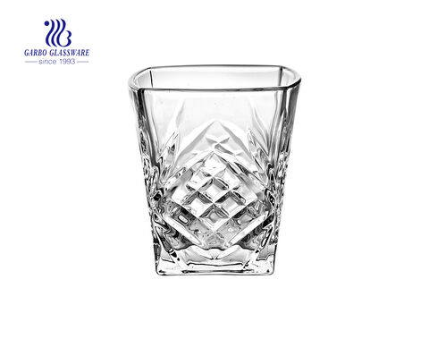 Vasos grabados de piedra de whisky de alta calidad de 11 oz con precio de fábrica